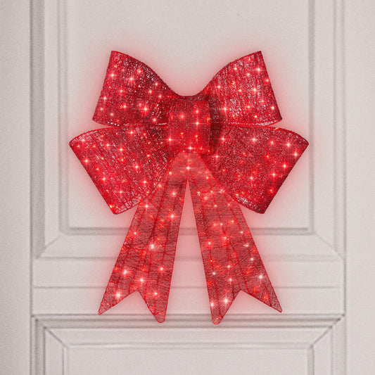 🔥Last day Promotion 49% OFF🎁✨🎄 LIT CHRISTMAS BOW 🎀