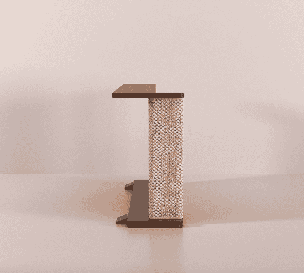 Cat-Friendly Corner Side Table