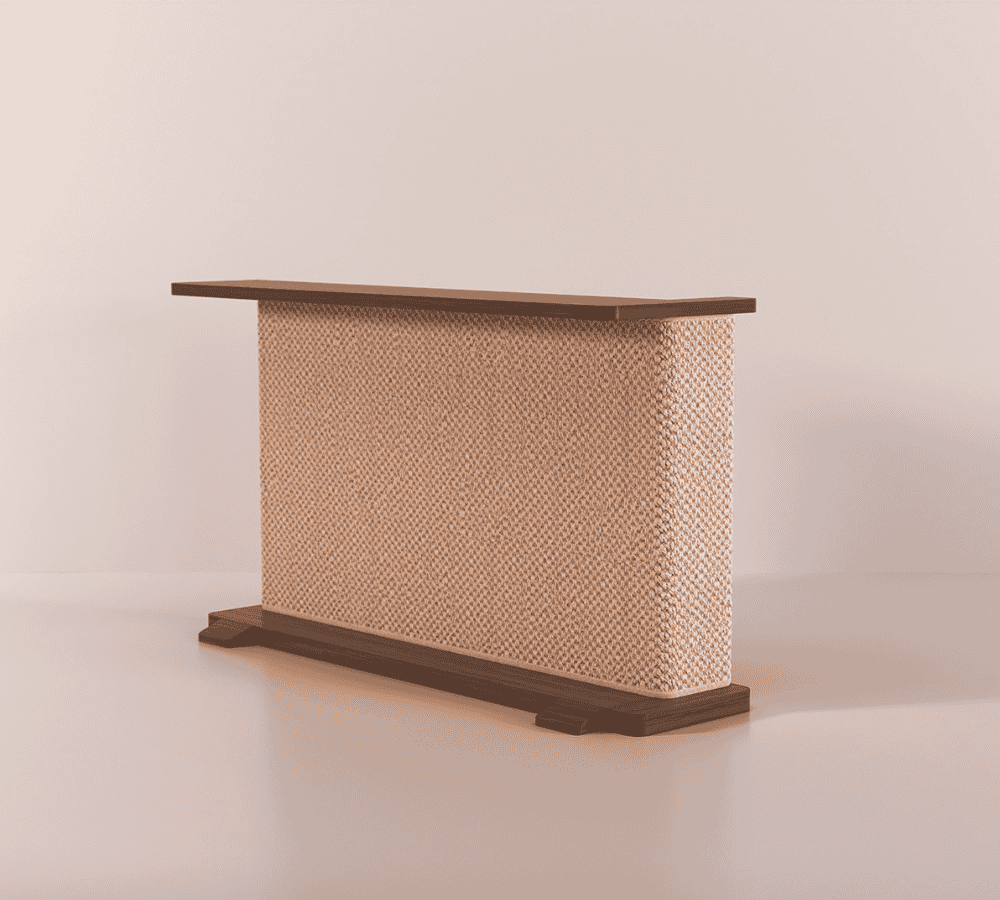Cat-Friendly Corner Side Table