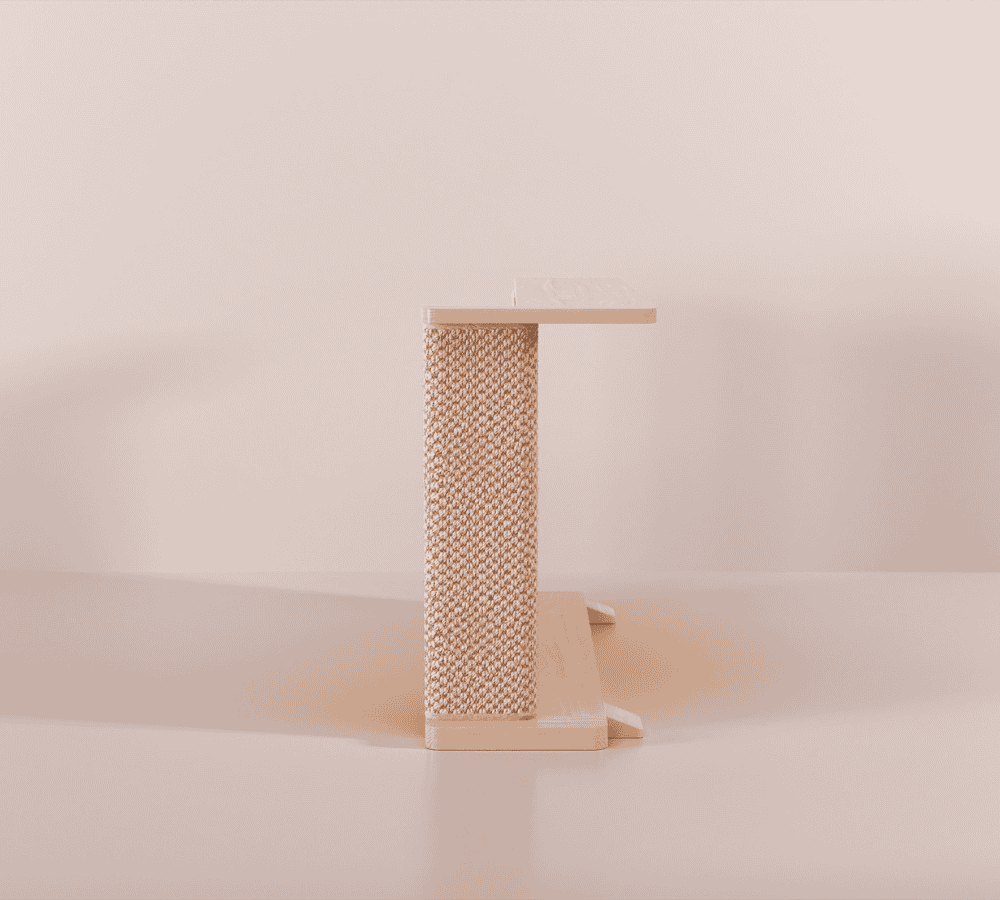 Cat-Friendly Corner Side Table