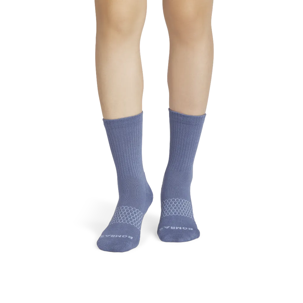 Women's Solids Half Calf Sock 8-Pack