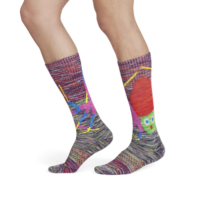 Eric Carle Very Busy Spider Calf Socks