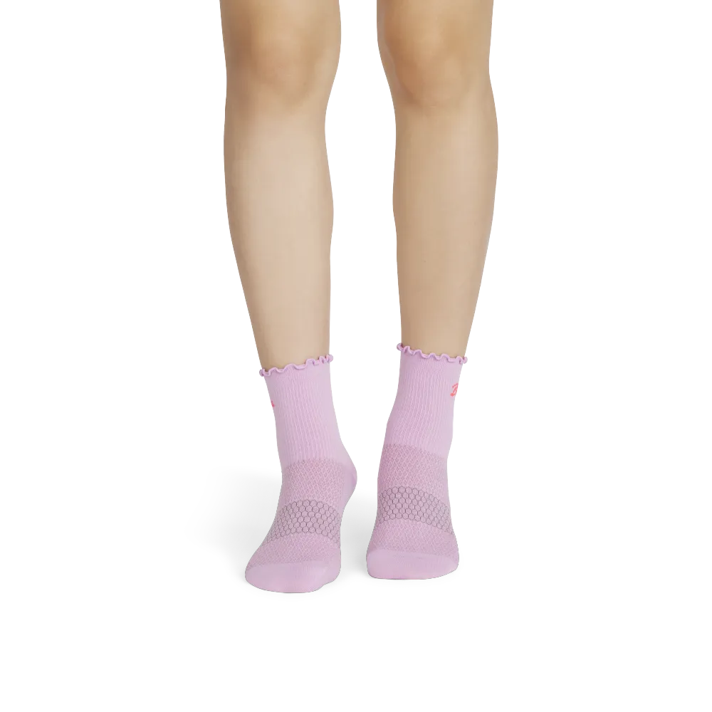 Women¡¯s Ruffle Athletic Quarter Sock 3-Pack