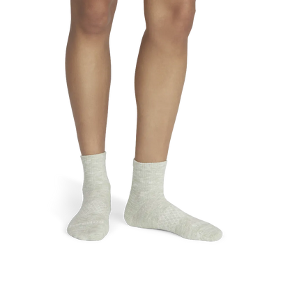 Women's Summer Slub Quarter Sock 4-Pack