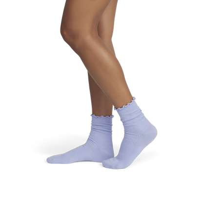 Women's Ruffle Rib Half Calf Sock 4-Pack