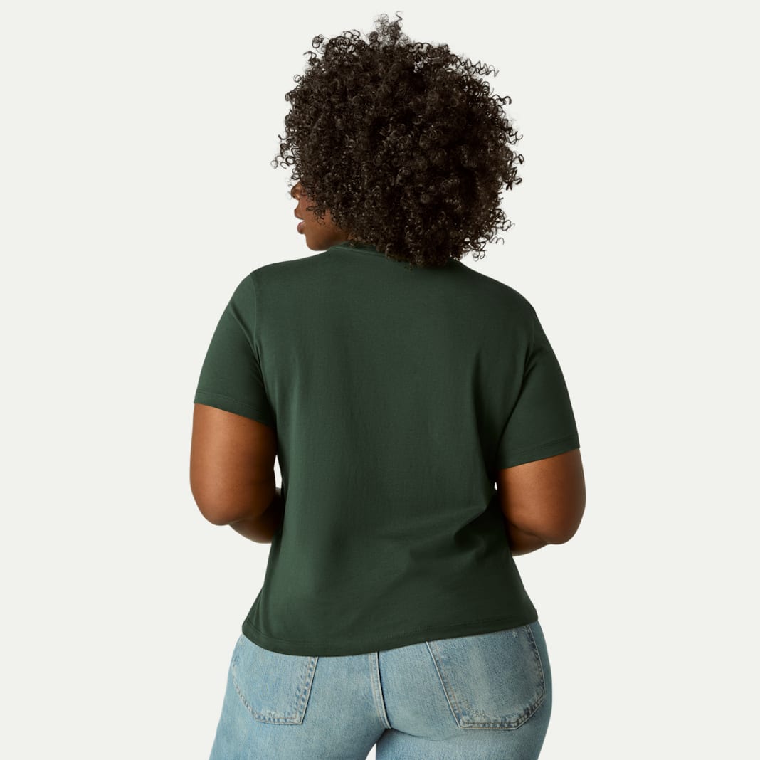 Women's Pima Cotton Crew Neck T-Shirt 3-Pack