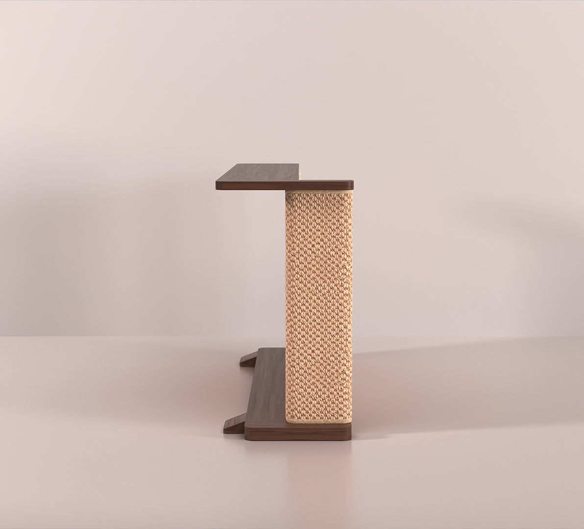 Cat-Friendly Corner Side Table