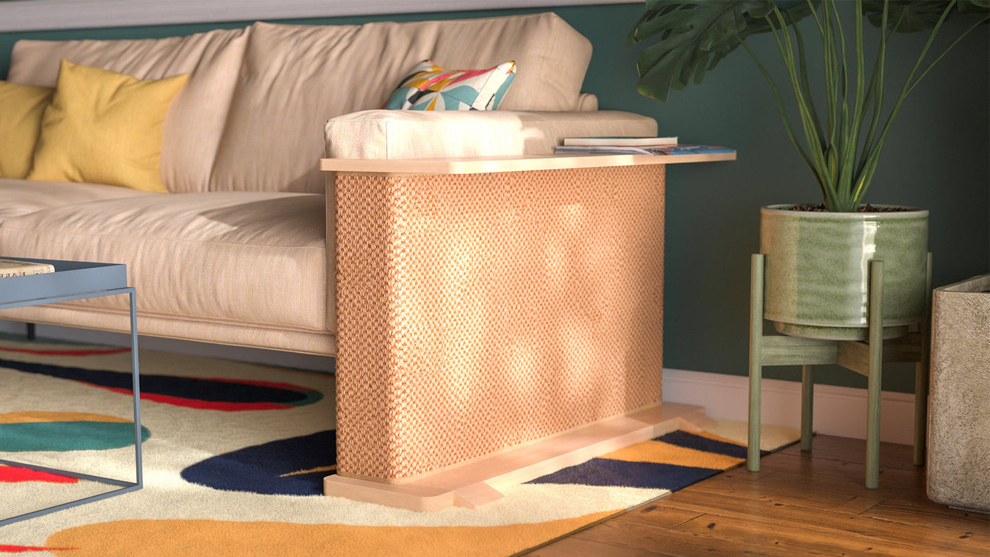 Cat-Friendly Corner Side Table