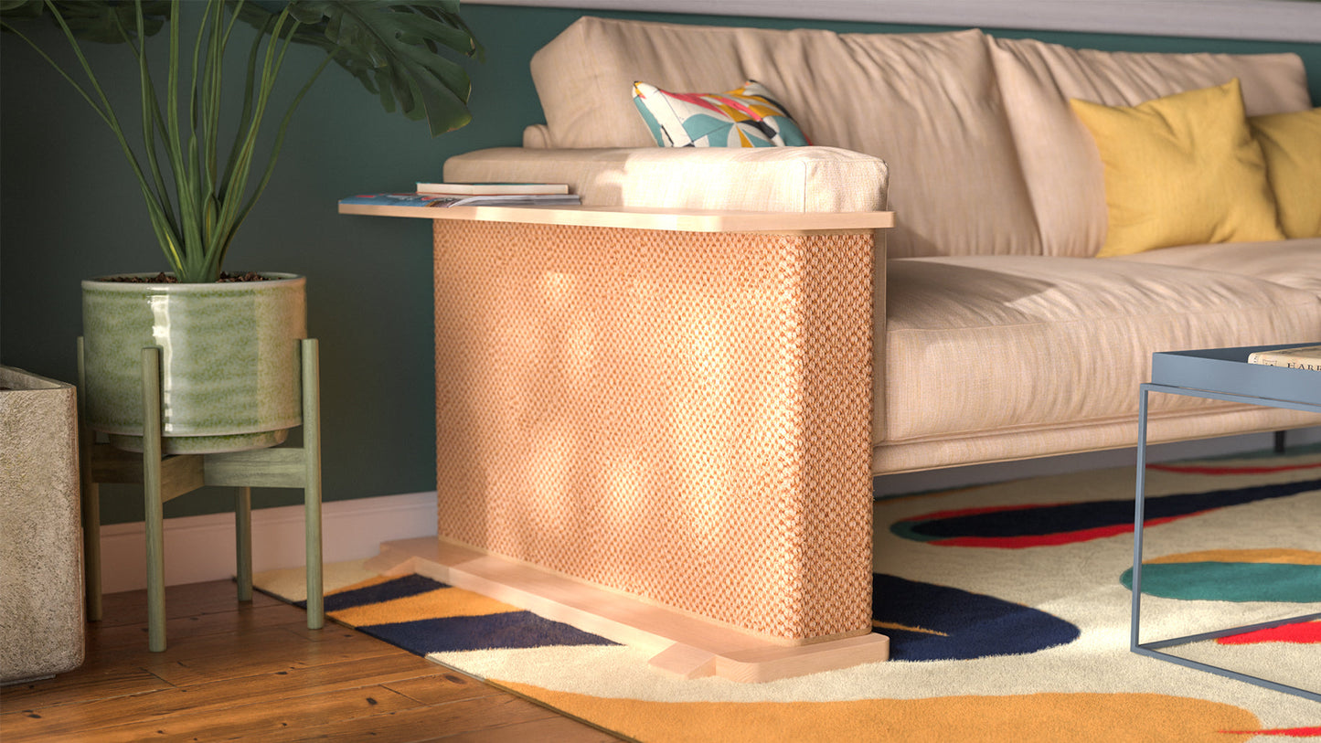 Cat-Friendly Corner Side Table