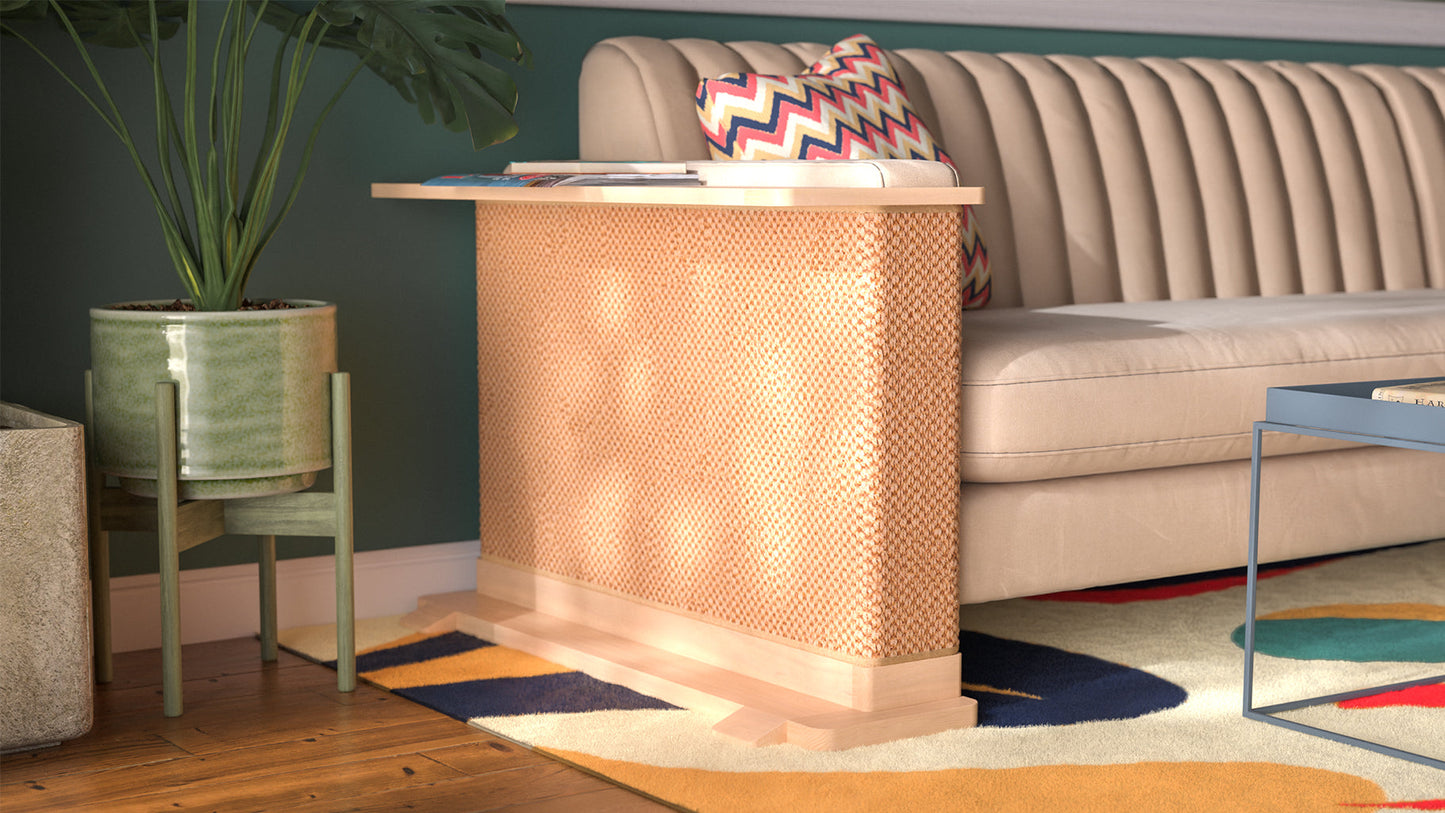 Cat-Friendly Corner Side Table