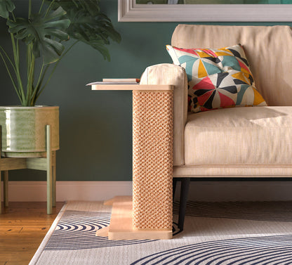 Cat-Friendly Corner Side Table
