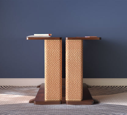 Cat-Friendly Corner Side Table