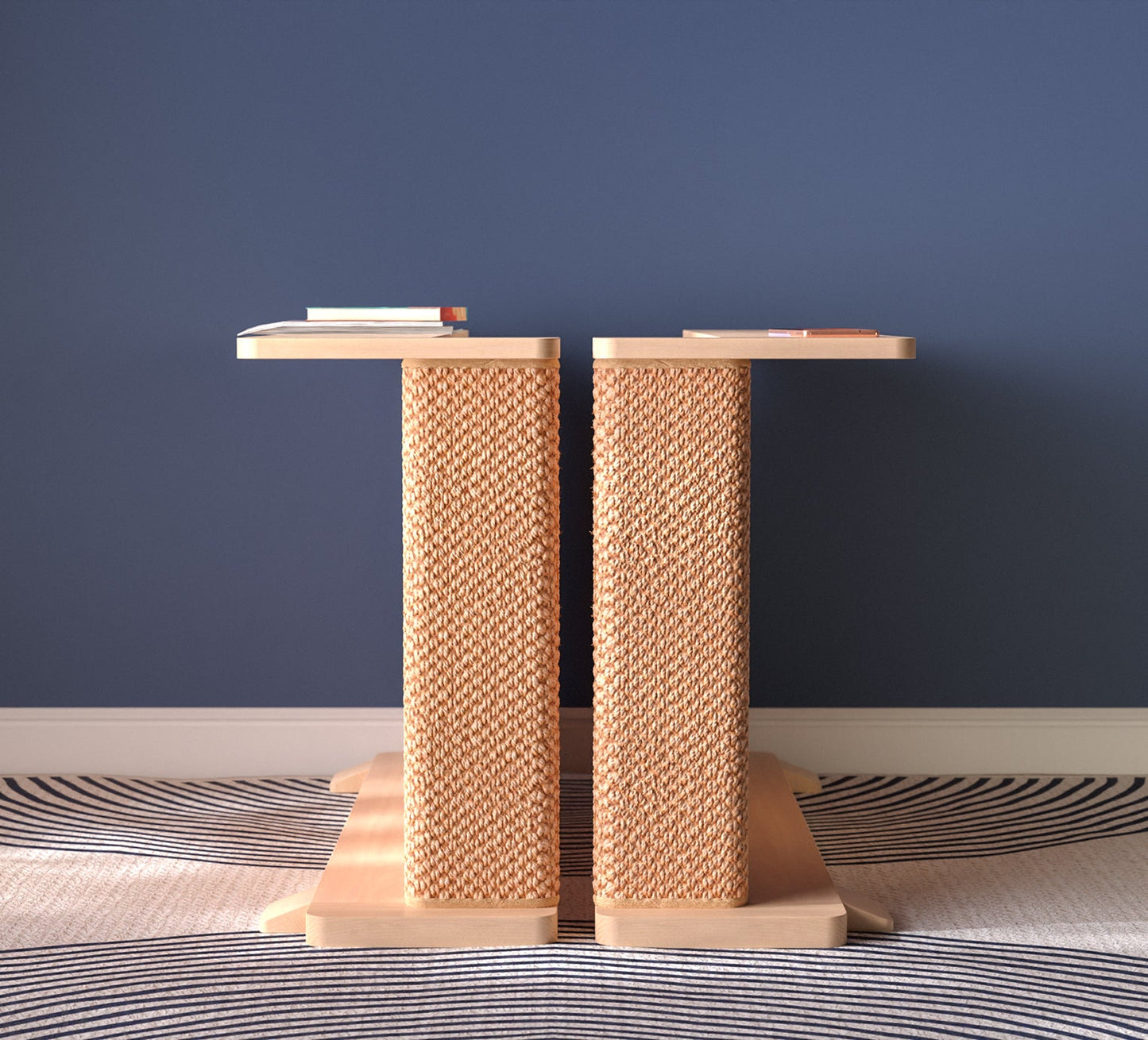 Cat-Friendly Corner Side Table