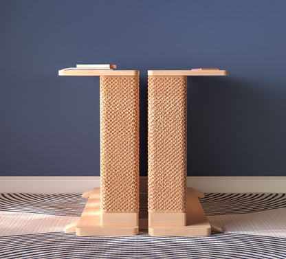 Cat-Friendly Corner Side Table