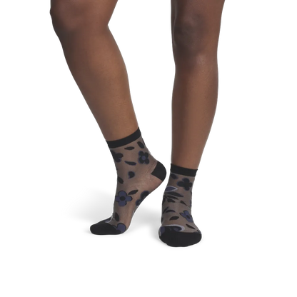Women¡¯s Sheer Garden Party Quarter Socks
