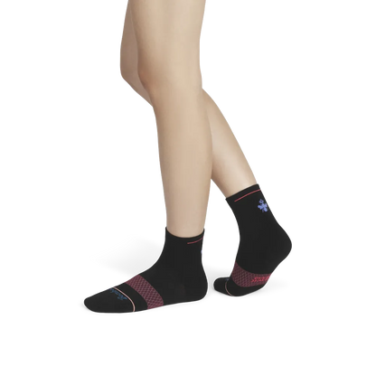 Women's Merino Wool Blend Athletic Quarter Sock 6-Pack
