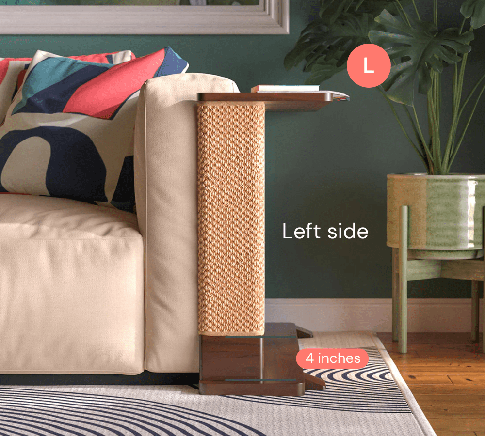 Cat-Friendly Corner Side Table