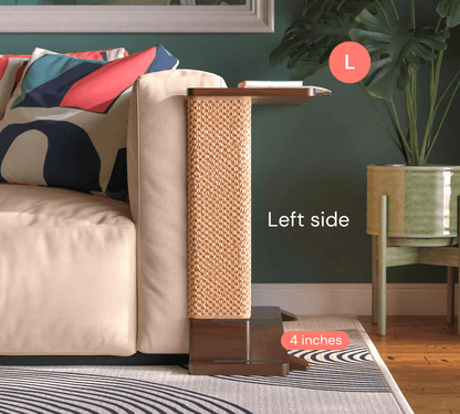 Cat-Friendly Corner Side Table