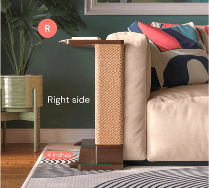 Cat-Friendly Corner Side Table