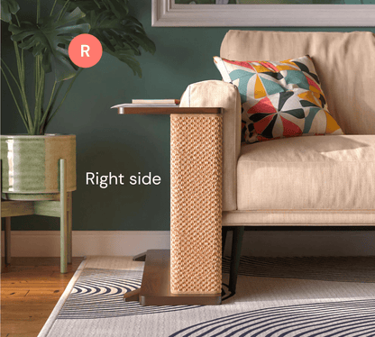 Cat-Friendly Corner Side Table