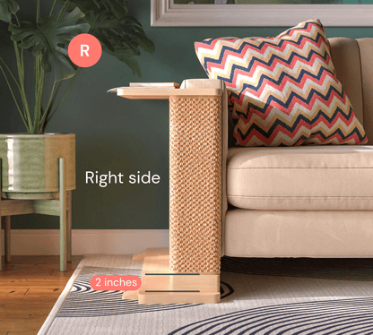 Cat-Friendly Corner Side Table
