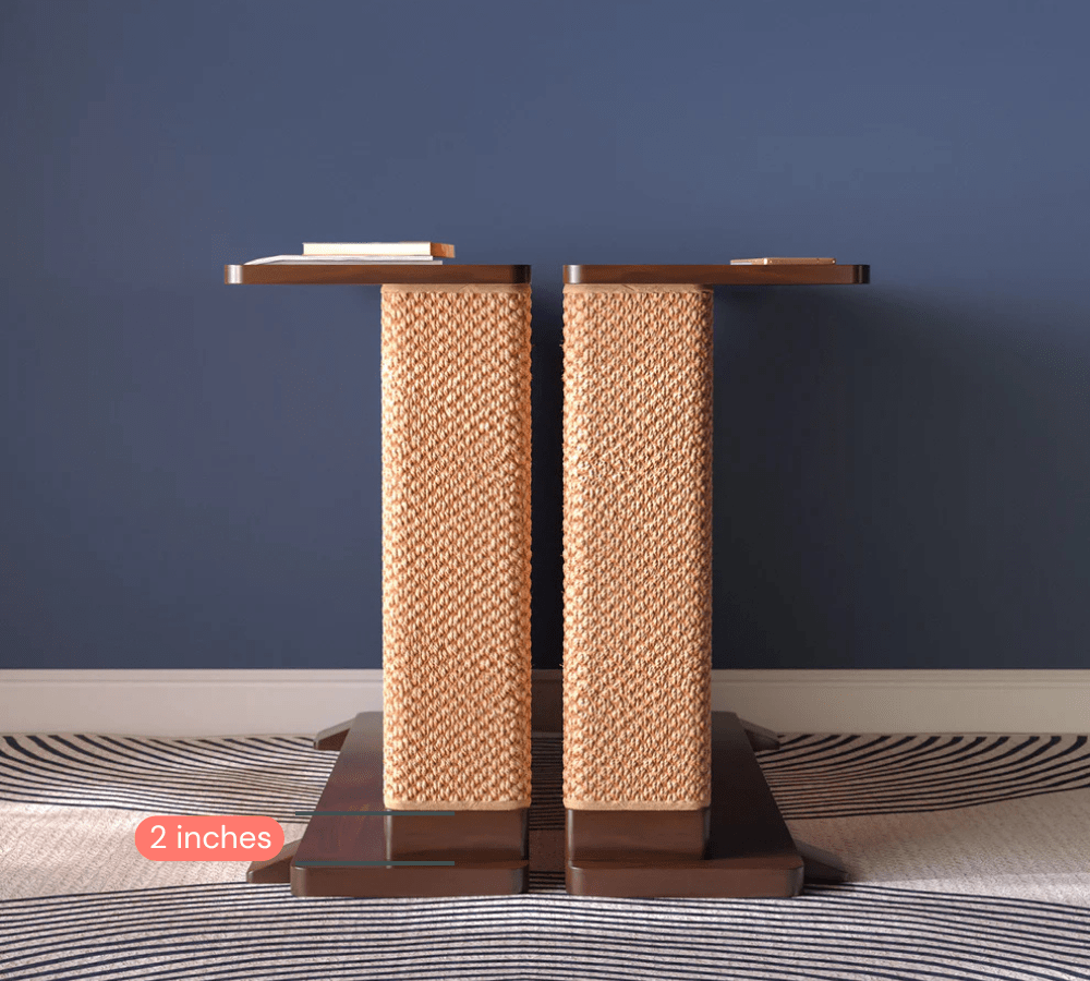 Cat-Friendly Corner Side Table